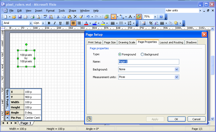 create wireframes in visio 2010